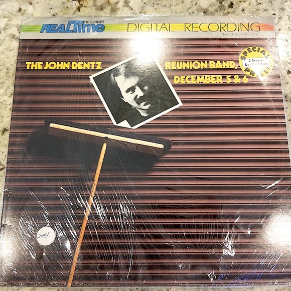 JOHN DENTZ - Reunion Band ~ REAL TIME 304 {orig} *1980* [2 lp's] w/Corea ->RARE
